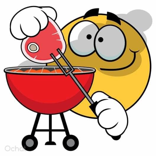 Emotikonka nabijająca stek